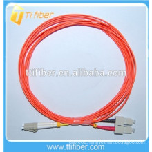 LC-SC 62.5/125um Multimode Duplex Fiber Optic Patch Cable